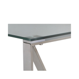Zen Stainless Steel Console Table