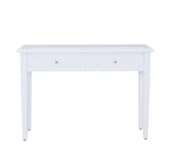 Casablanca White Console Table