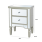 Vienna Champagne Bedside Table