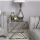 Zen Stainless Steel End Table