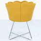 Mustard Yellow Shell Back Dining Chair