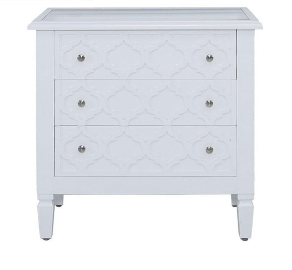 Casablanca White Chest Of Drawers