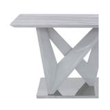 Mara Marble Effect Console Table