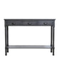 Delta Large Grey Console Table