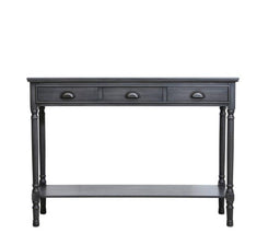 Delta Large Grey Console Table