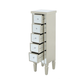 Vienna Dark Champagne 5 Drawers Tallboy
