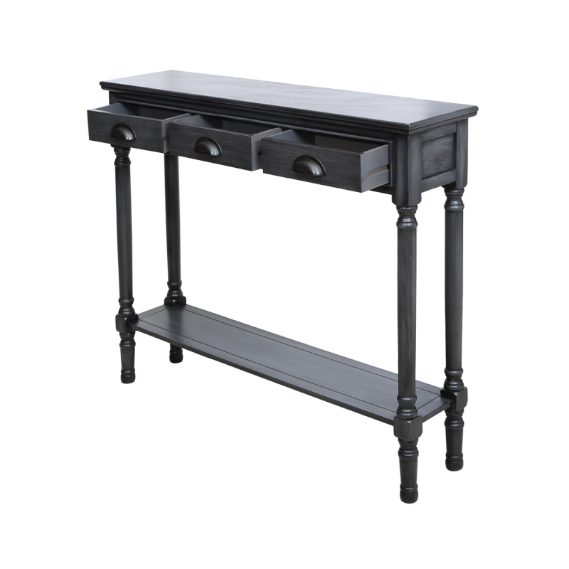 Delta Medium Grey Console Table