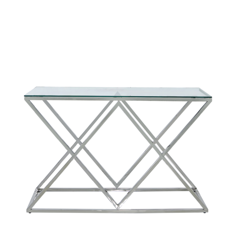 Imperial Silver Console Table – Deccori Home