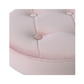 Eve Light Pink Tufted Stool *(Also available in various colours)