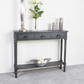 Delta Medium Grey Console Table