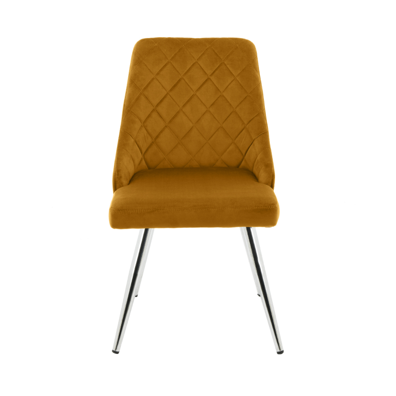 Tokyo Mustard Dining Chair