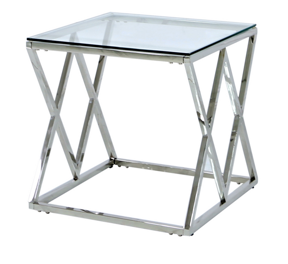 Imperial Silver End Table