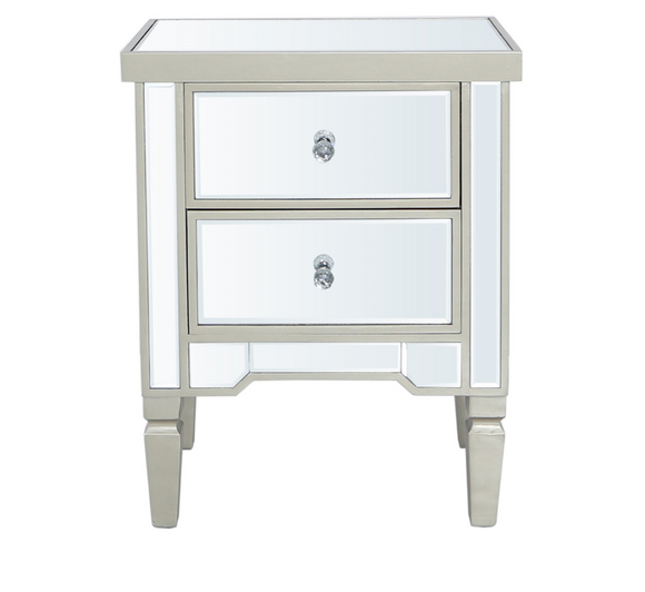 Vienna Champagne Bedside Table