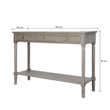 Delta Large Taupe Console Table