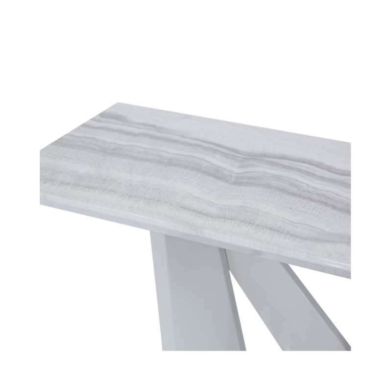 Mara Marble Effect Console Table