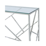 Stainless Steel Metal Console Table