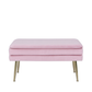 Troy Blush Pink Storage Ottomans
