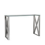 Zen Stainless Steel Console Table