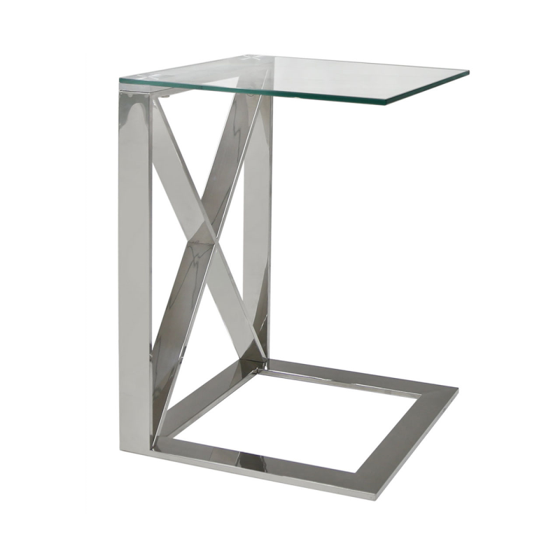 Zen Stainless Steel Sofa Table