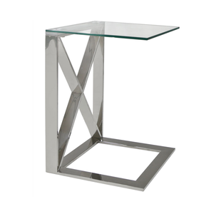 Zen Stainless Steel Sofa Table